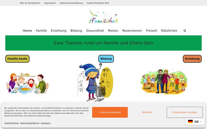 Screenshot of familothek.de