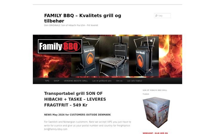 Screenshot of family-bbq.com