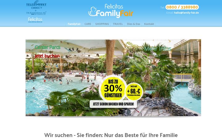 Screenshot of family-fair.de