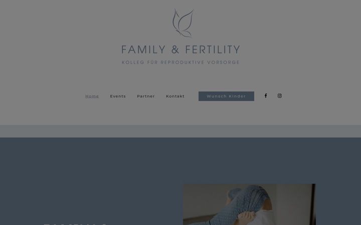 Screenshot of family-fertility.at