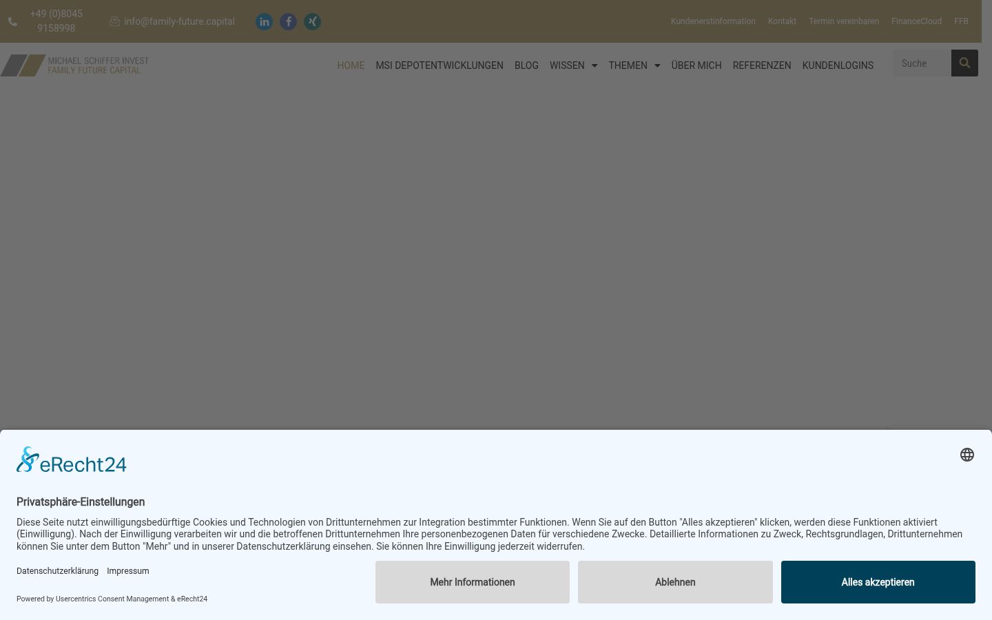 Screenshot tal-banner tal-kunsens muri qabel kwalunkwe interazzjoni