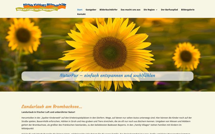 Screenshot of family-villages.de