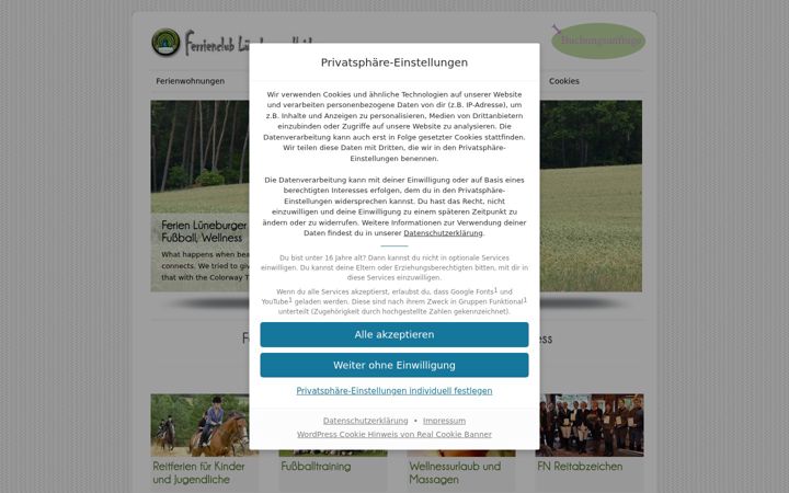 Screenshot of family-wellness.de