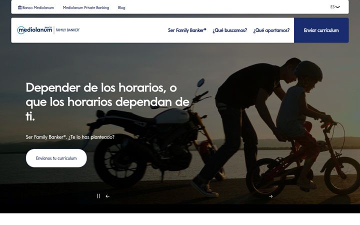 Screenshot of familybanker.es