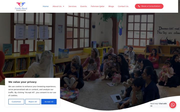Screenshot του familybond.net