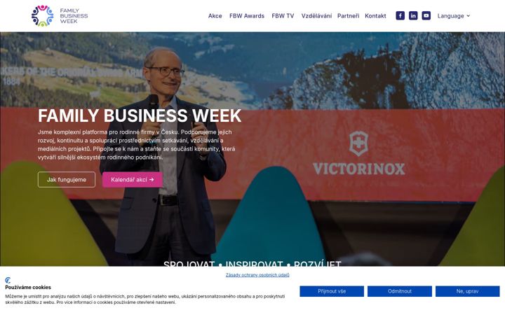 Screenshot of familybusinessweek.cz