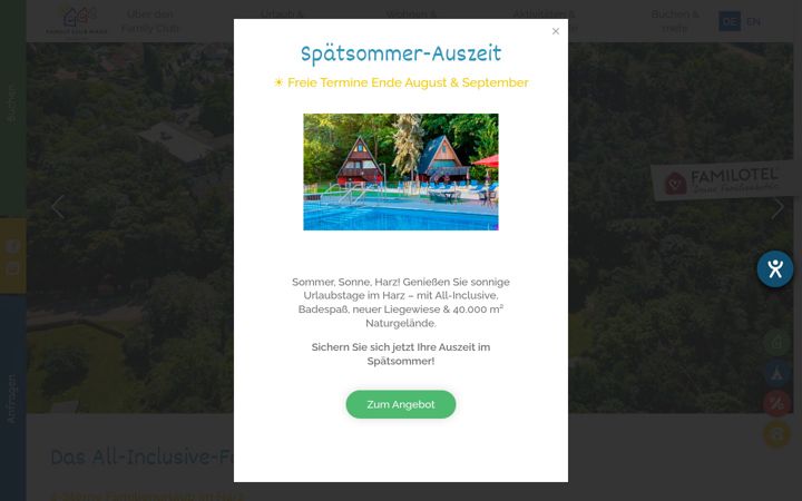 Screenshot of familyclub.de