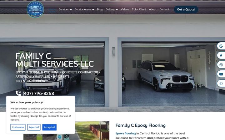 Screenshot of familycmultiservices.com