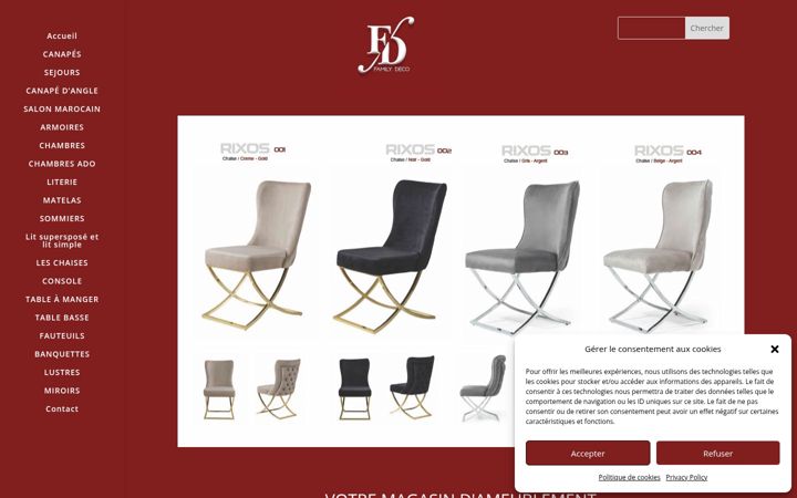 Screenshot of familydeco76.com