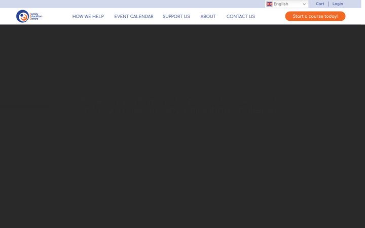 Screenshot of familyedcentre.org