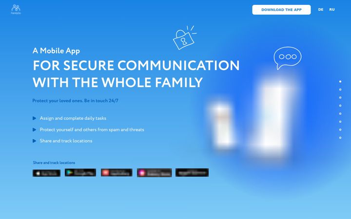 Zrzut ekranu familygo.io