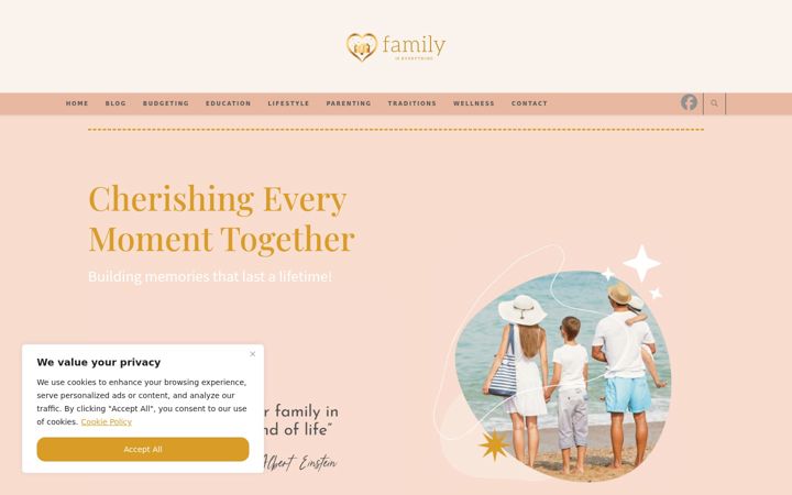 Screenshot of familyiseverything.blog