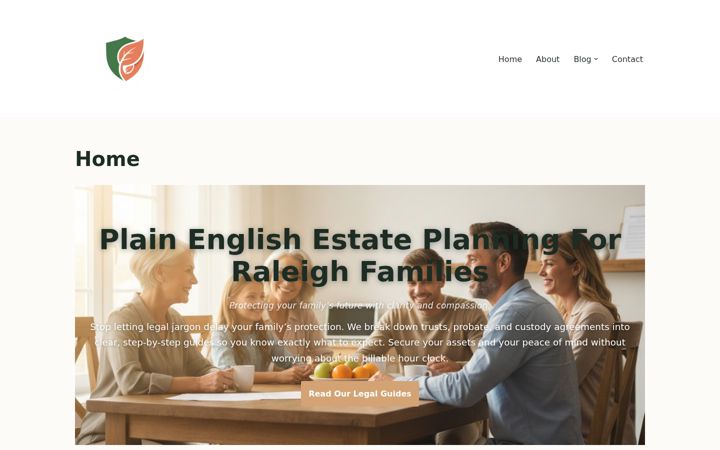Screenshot of familylawcenterz.com