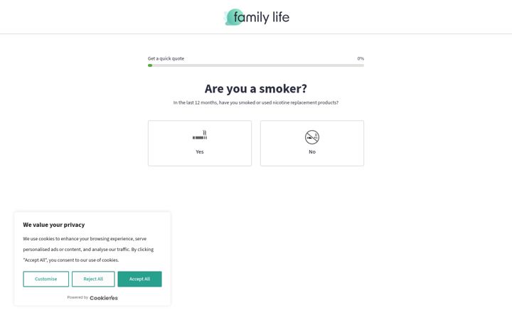 Screenshot of familylife.co.uk