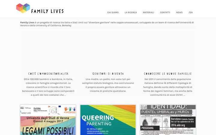 Screenshot of familylives.eu