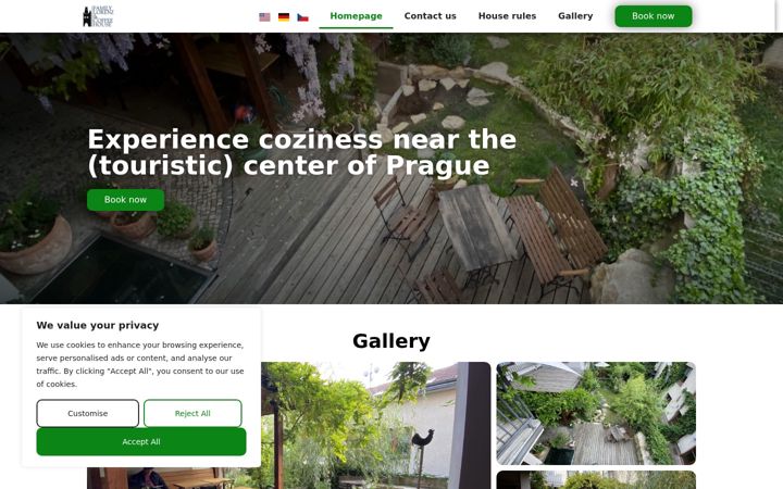 Screenshot of familylorenzcoffeehouse.com