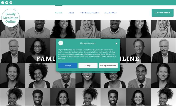 Screenshot of familymediationonline.org