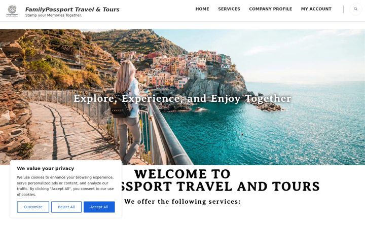Screenshot of familypassportph.com