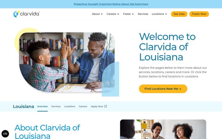Screenshot of familypreservationla.com