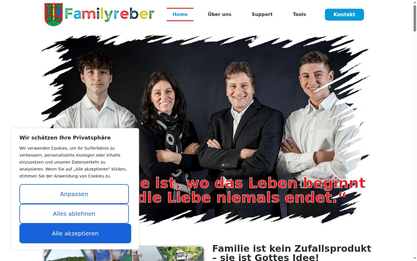 Snímek obrazovky baneru souhlasu zobrazeného před jakoukoli interakcí
