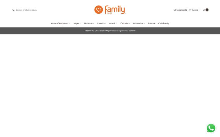 Skjámynd af familyshop.cl
