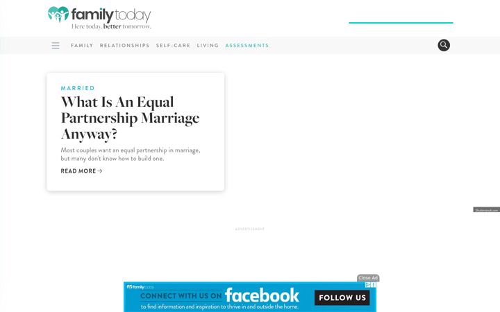 Screenshot of familytoday.com