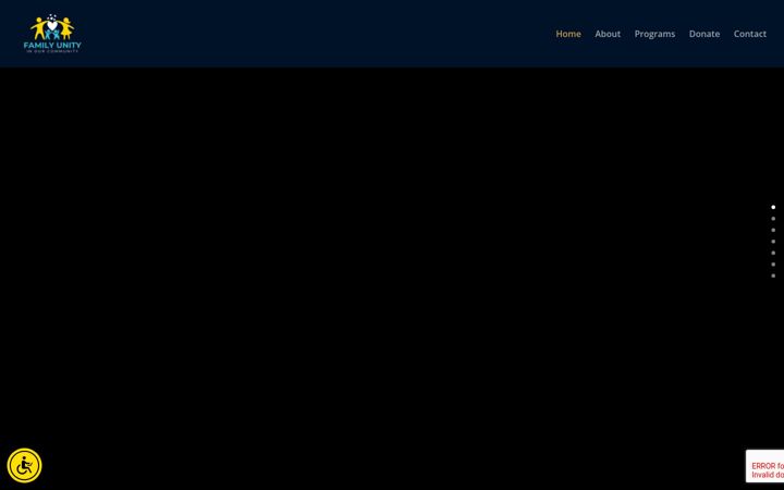 Screenshot of familyunityny.org