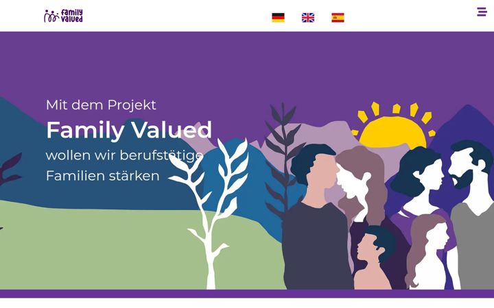 Screenshot of familyvalued.org