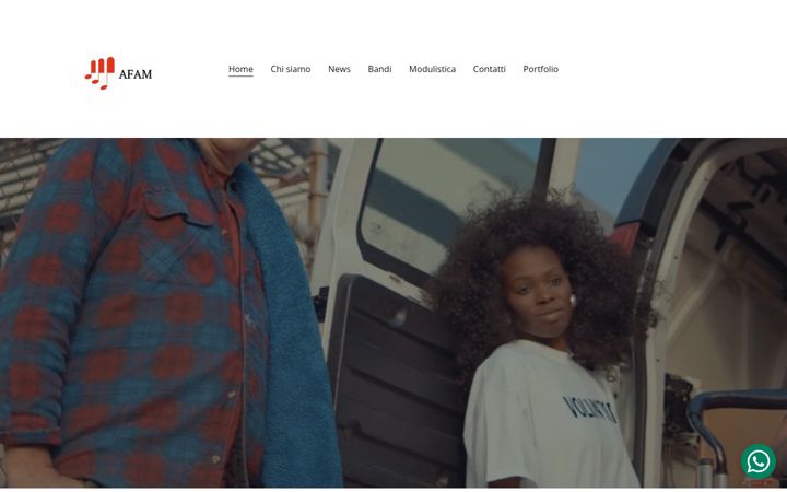 Screenshot of famim.it
