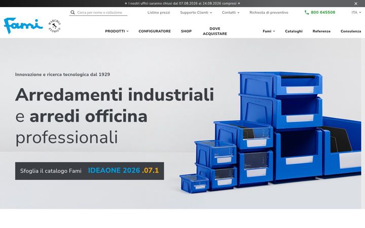 Screenshot of famispa.com