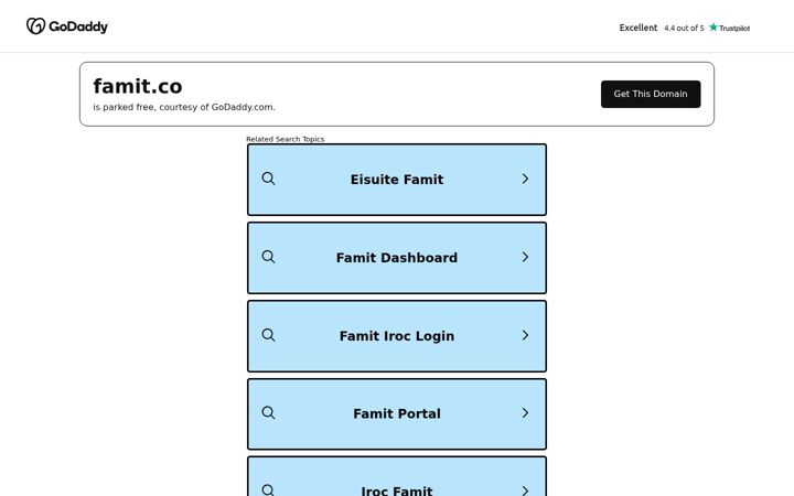 Screenshot of famit.co