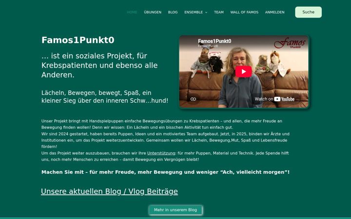 Screenshot of famos1punkt0.de