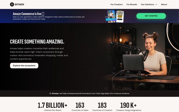 Screenshot of famous.co