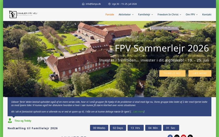 Ekraanipilt saidist fampv.dk