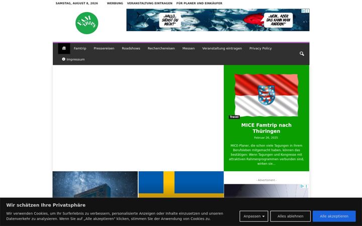 Screenshot of famtrips.de