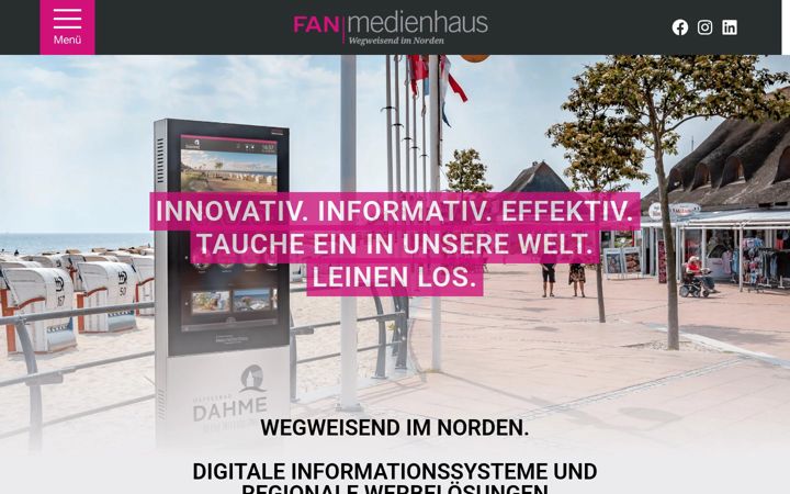 Screenshot of fan-medienhaus.de
