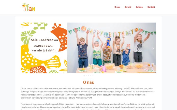 Screenshot of fan.szczytno.pl