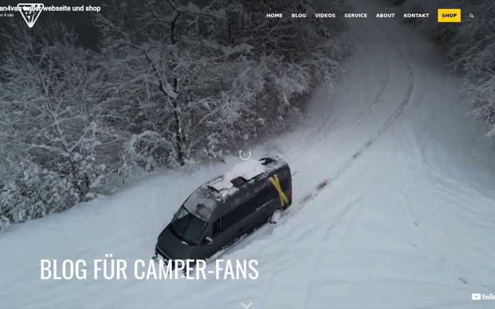 Screenshot of fan4van.com