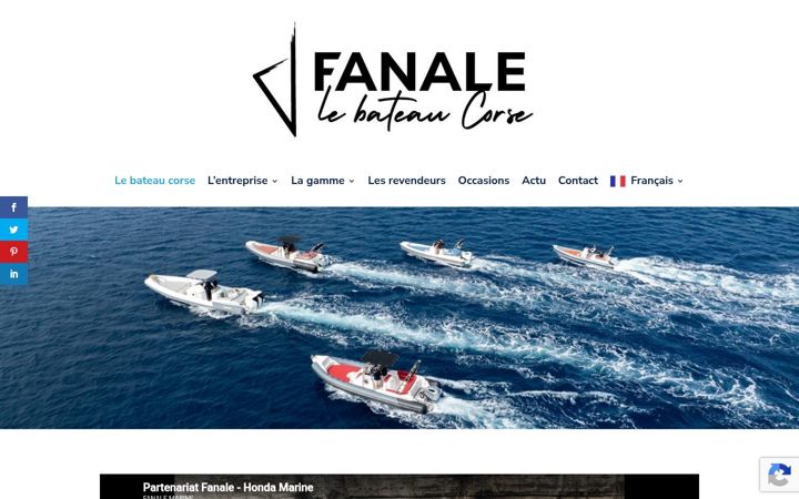Screenshot of fanalemarine.com