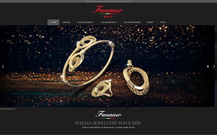 Screenshot of fanamo.it