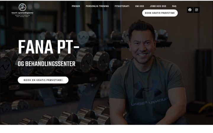 Screenshot of fanapt.no