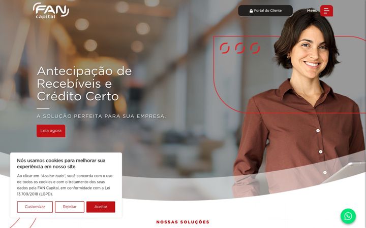 Ekrānuzņēmums no fancapital.com.br