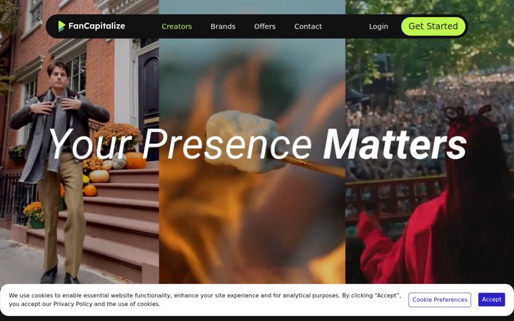 Screenshot of fancapitalize.com