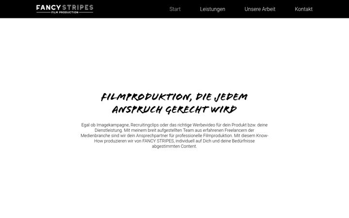 Screenshot of fancy-stripes.com