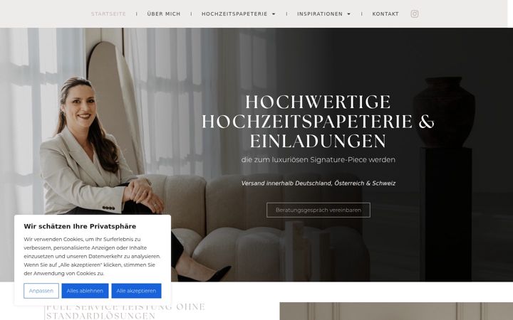 Screenshot of fancydesign.ch