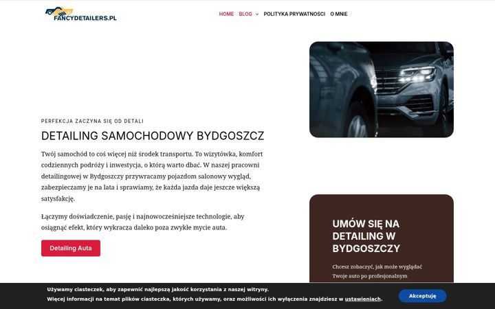 Screenshot of fancydetailers.pl