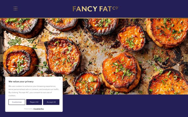 Screenshot stránky fancyfat.co.uk