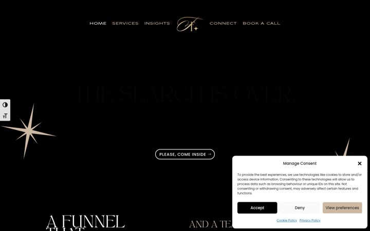 Screenshot of fancyfunnels.co.uk