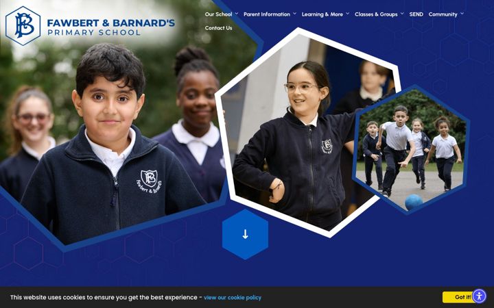 Screenshot of fandbharlow.uk