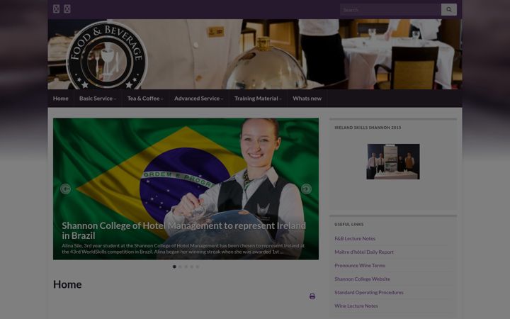Screenshot του fandbtraining.net